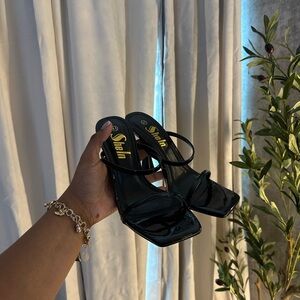 Sleek Black Shein Women's Heels